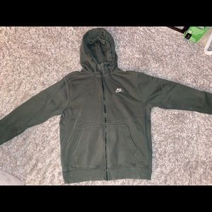 Nike zip up hoodie sweatshirt